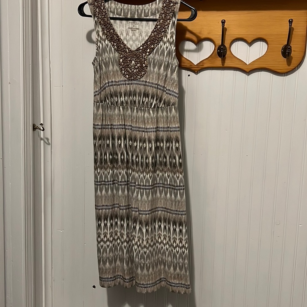 Cute Sonoma summer dress.  Size small.